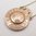The Important Thing Engraved Medallion Disc Necklace