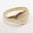 A Loving Heart Engraved Heart Shaped Signet Ring