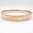Etched Flat Edged Antique Upper Arm Bangle