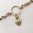 Caged Baroque Pearl All Hearts Short Charm Necklace