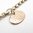 Engraving Disc Short Investment Necklace