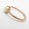 Claw Set Pearl Solitaire Ring