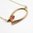 Paste Wishbone Victorian Brooch Conversion Necklace