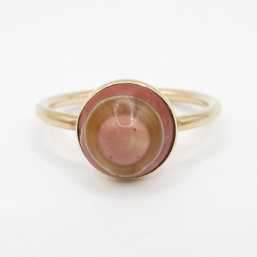 Pink Shell Ring