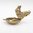 Chicken with Enamel Baby Chick Opening British Vintage Gold Charm