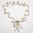 Mixed Link Naked Long Signature Charm Necklace