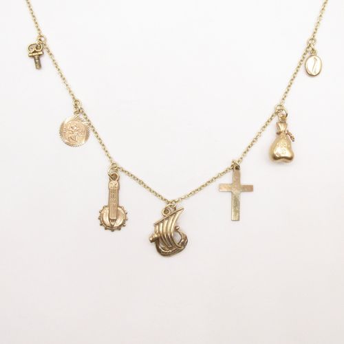 Lucky 7 Trace Charm Necklace