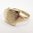 The Important Thing Engraved Rectangular Signet Ring