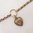 Pearl and Garnet All Hearts Short Signature Charm Necklace