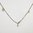 Diamond and Pearl Lucky Short Investment Necklace