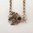 Antique Diamond Bug Insect Guard Chain Necklace