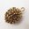British Vintage Gold Large Porcupine Hedgehog Charm
