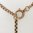 Mixed Link Double Clasp Necklace