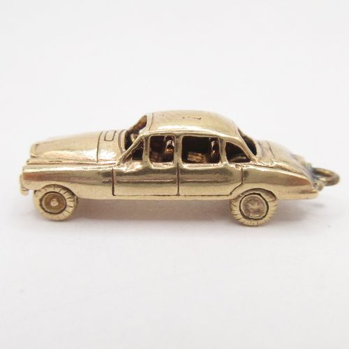 Vintage British Gold Car Charm