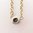 Oval Old Cut Diamond Solitaire Necklace