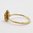 Old Cut Diamond Yellow Gold Love Knot Ring