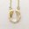 Scallop Edged Victorian Pearl Horseshoe Conversion Necklace