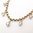 Old Cut Diamond Nine Lives Lucky Solitaire Charm Necklace