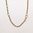 Naked Fancy Mixed Link Short Investment Necklace with Hard Edged Clasp