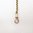 Mixed Link Double Clasp Investment Necklace with Hard Edged Round Belcher Link