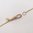 17inch Yellow Gold Naked Heavy Trace with Clip Clasp Fastening