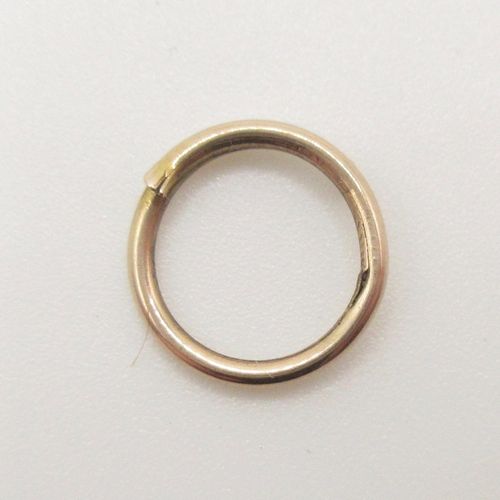 Antique Smooth Split Ring Connector