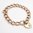 Original Antique Chunky Curb Bracelet with Heart Padlock OGB172