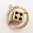 British Vintage Gold Nightmare Spinning ​Dice Rolling Charm