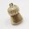 British Vintage Gold Thistle Charm