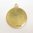 British Vintage Gold Enamel Ladies Circle Charm