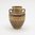 Vintage British Gold Greek Key Urn Charm