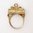 British Vintage Gold Stanhope Marriage Licence with Vows Ring Charm
