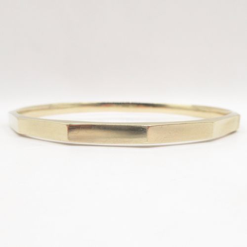 Multi-sided Antique Gold Upper Arm Bangle