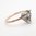 Victorian Old Cut Diamond Fox Face Studded Ring