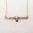 Ornate Antique T Bar Suspender Yellow Gold Necklace