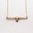Ornate Antique T Bar Suspender Yellow Gold Necklace