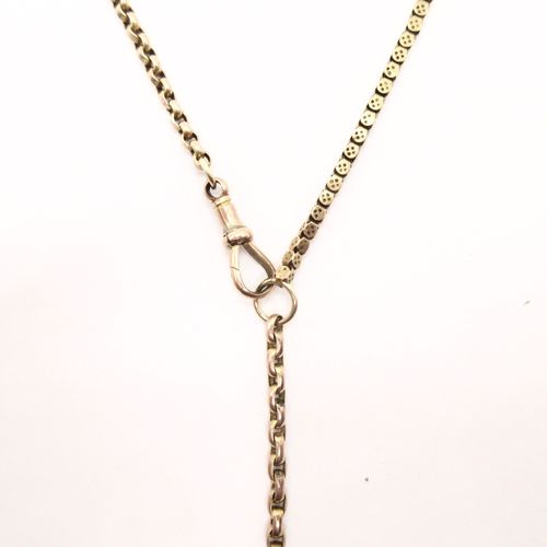 Naked Short Investment Mixed Link Necklace
