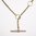 Naked Medium Investment Necklace With T-Bar Fastener